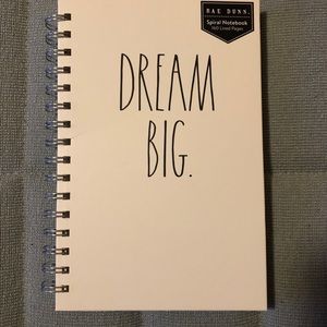 Rae Dunn Dream Big Spiral Notebook